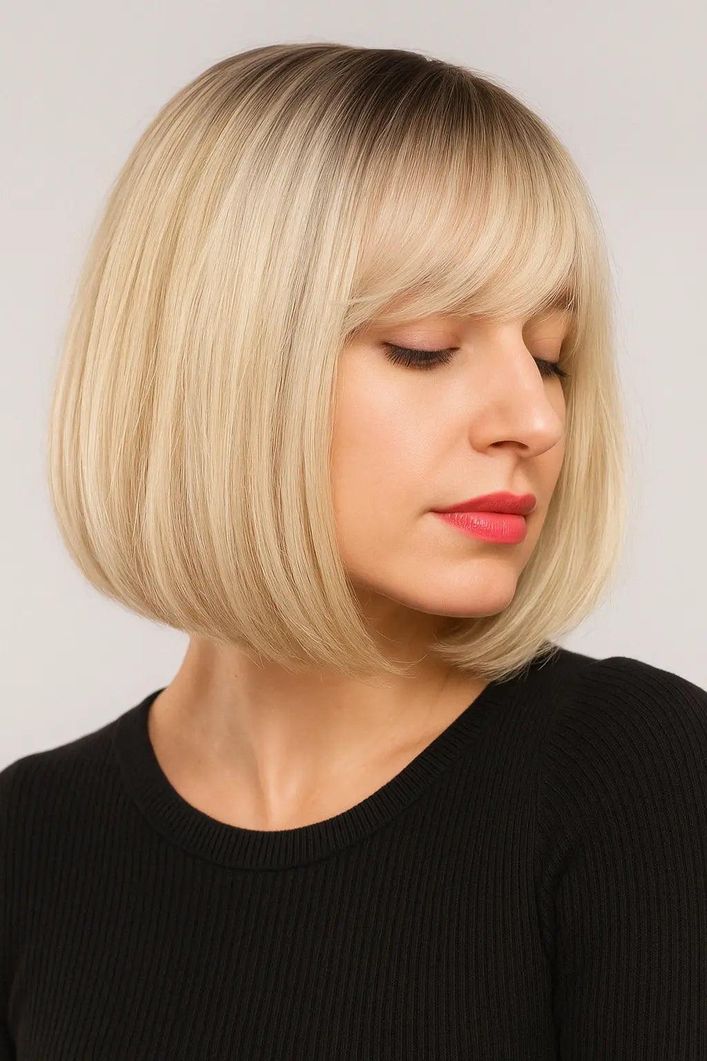 Peruca Feminino com Corte Chanel – Estilo e Elegância