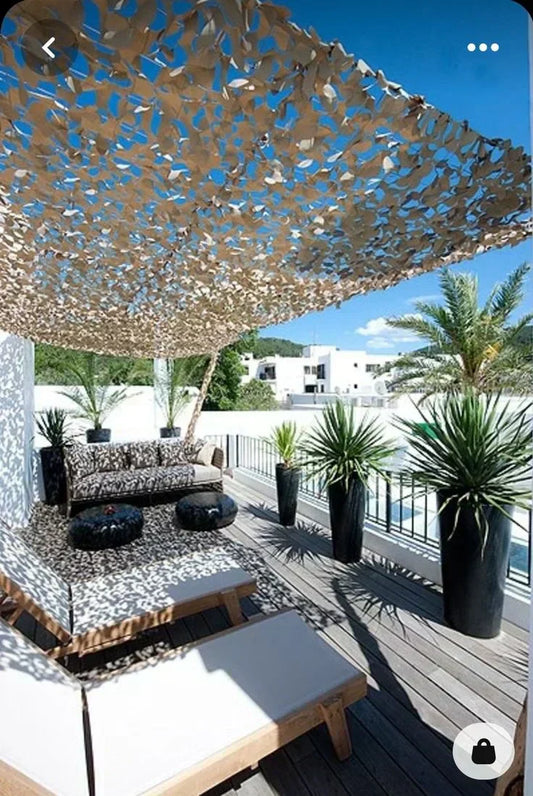 Rede de camuflagem decorativa: Como usar esse item na decoração