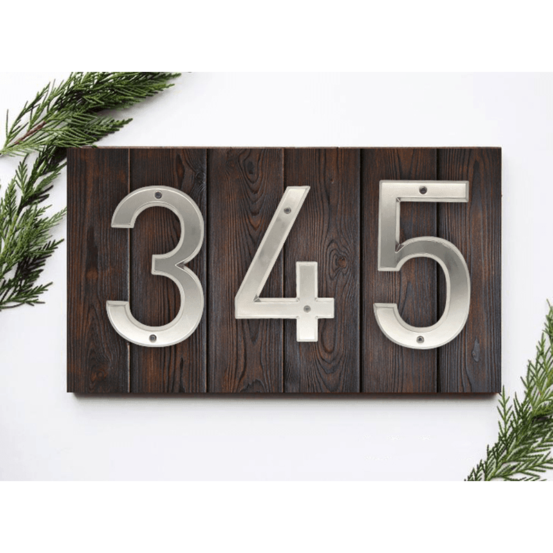 Polideia comprar Números residenciais números de casas mais barato preço de numeros Residenciais Modernos 15cm