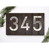 Polideia comprar Números residenciais números de casas mais barato preço de numeros Residenciais Modernos 15cm