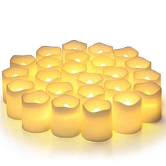 Desfrute de ambientes acolhedores com Velas Eletrônicas LED. Luz suave, segurança sem chama. Perfeito para decoração e eventos.