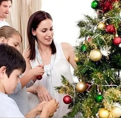 50PC Bolinhas de Natal Decoração para Árvore - 50PC Bolinhas de Natal Decoração para Árvore - Default Title - Polideia