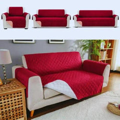 Capa Impermeável para Sofá - Capa Impermeável para Sofá - Vermelho / 1 lugar - Polideia
