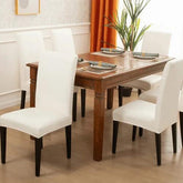 Capas de Cadeiras Impermeáveis: Proteção elegante e durável para suas cadeiras. Conforto em Poliéster e Elastano. Ideal para casa, restaurante e eventos