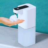 Dispenser Automático de Sabonete Espuma Sensor Touchless, design elegante, sem contato, com sensor infravermelho para maior higiene e praticidade.