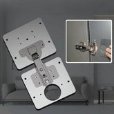 Dobradiças de Armários e Portas Inox para Reparos - Dobradiças de Armários e Portas Inox para Reparos - 1 peça - Polideia