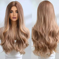 Peruca Lace Longa Loiro Bege Claro (Loiro Nude)