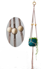 Suporte para Vaso de Plantas Macramê - Elegância e Charme na Decoração