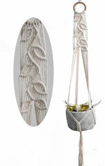 Suporte para Vaso de Plantas Macramê - Elegância e Charme na Decoração