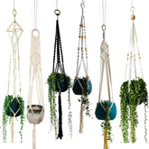 Suporte para Vaso de Plantas Macramê - Elegância e Charme na Decoração