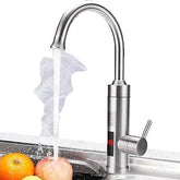 Torneira Elétrica Para Cozinha 3000W: água quente instantânea Torneira Elétrica Para Cozinha 3000W. Controle de temperatura e fácil instalação.