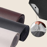 Adesivo para Sofá Rasgado em Couro - Adesivo para Sofá Rasgado em Couro - Preto / 35cm x 50cm - Polideia