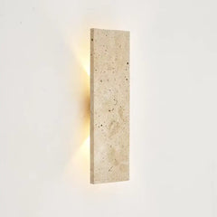 Comprar arandela de parede interna LED moderna com acabamento em cimento iluminação lateral barato ou em promoção