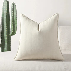 Comprar capa almofada chenille macia decorativa sofá sala múltiplas cores zíper invisível em promoção frete grátis POLIDEIA