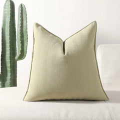 Comprar capa almofada chenille macia decorativa sofá sala múltiplas cores zíper invisível em promoção frete grátis POLIDEIA