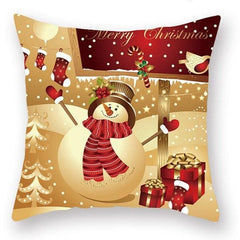 Capa de Almofada Natalina e Ano Novo 45x45cm - Polideia