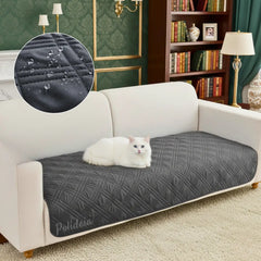 Comprar capa impermeável universal para sofá anti gatos e cachorros antiderrapante com proteção contra pelos barato ou em promoção