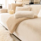 Comprar capa de sofá antiderrapante pelo veludo felpudo proteção pets lavável máquina barato promoção