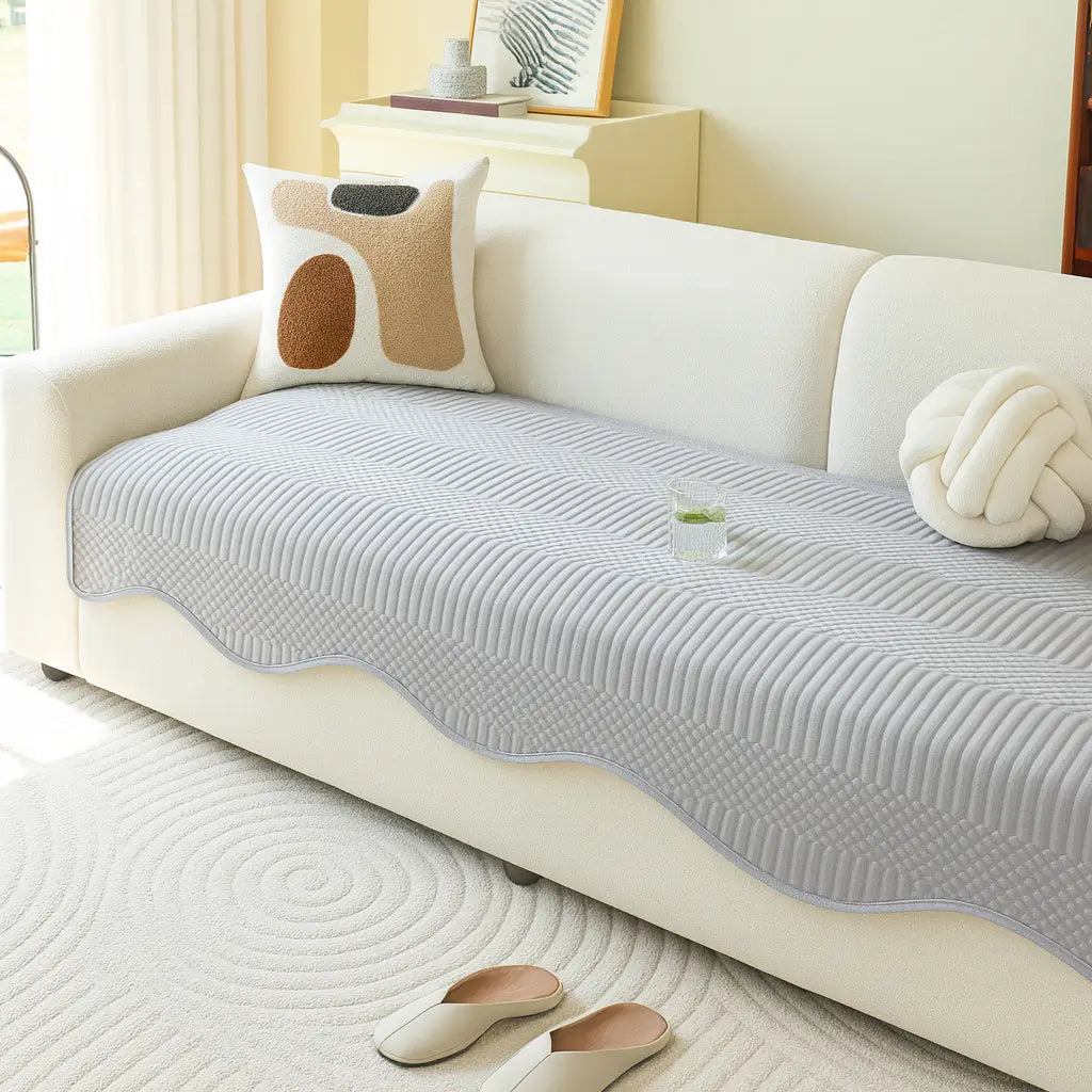 Comprar capa de sofá antiderrapante seda gelada refrescante tecnologia cooling 2 3 lugares barato promoção frete grátis