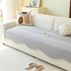 Comprar capa de sofá antiderrapante seda gelada refrescante tecnologia cooling 2 3 lugares barato promoção frete grátis