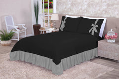 Cobre Leito Helo: Conforto e Elegância em Tecido 100% Poliéster - Transforme Sua Noite de Sono!