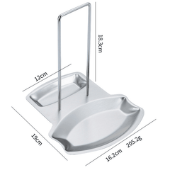 Polideia comprar melhor Descanso de Talheres e Tampa de Panela em Inox barato preço descanso de tampa de panela e talheres