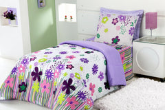 Edredom Kids Solteiro Dupla Face: Conforto e Diversão para Quartos Infantis - Composição de Algodão e Poliéster
