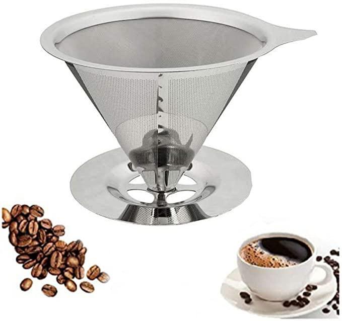 Filtro De Café Reutilizável Em Inox | Coador - Polideia