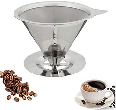 Filtro De Café Reutilizável Em Inox | Coador - Polideia