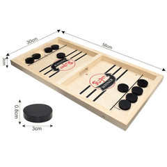 Jogo Tabuleiro de Botão com Estilingue - Polideia