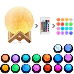 Polideia comprar melhor luminaria lua cheia 3d barato