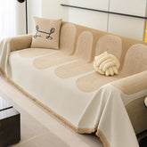 Comprar manta para sofá chenille nórdica antiderrapante com franjas decorativas barato ou em promoção