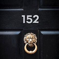 Números para Residência de Acrílico Adesivo