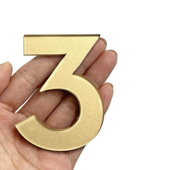 Números para Residência de Acrílico Adesivo