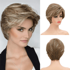 Peruca Lace Cabelo Curto Liso - Polideia Peruca Lace Cabelo Curto Liso - undefined