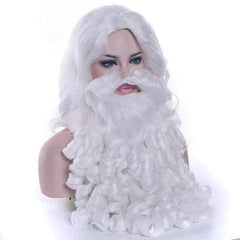 Peruca Mamãe e Papai Noel com Barba - Polideia Peruca Mamãe e Papai Noel com Barba - 3