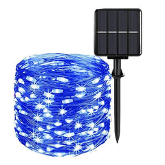 Decore com Pisca Pisca Solar Led Impermeável 32M