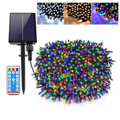 Pisca Pisca Solar Led Impermeável 8 Modos - Polideia Pisca Pisca Solar Led Impermeável 8 Modos - Colorido / 30LED-8M