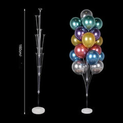 Encante com nosso Kit Suporte para Balões em Tubos - Durável, Versátil e Estável.