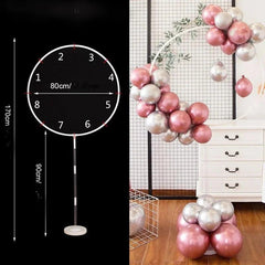 Encante com nosso Kit Suporte para Balões em Tubos - Durável, Versátil e Estável.