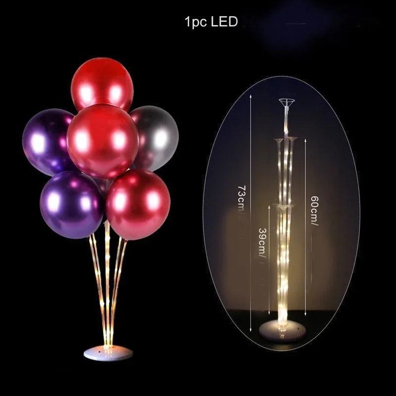 Encante com nosso Kit Suporte para Balões em Tubos - Durável, Versátil e Estável.