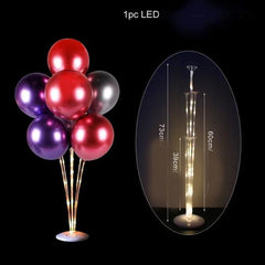 Encante com nosso Kit Suporte para Balões em Tubos - Durável, Versátil e Estável.