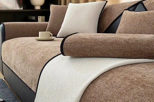 Capa de Sofa Antiderrapante Qual Tecido Não Escorrega