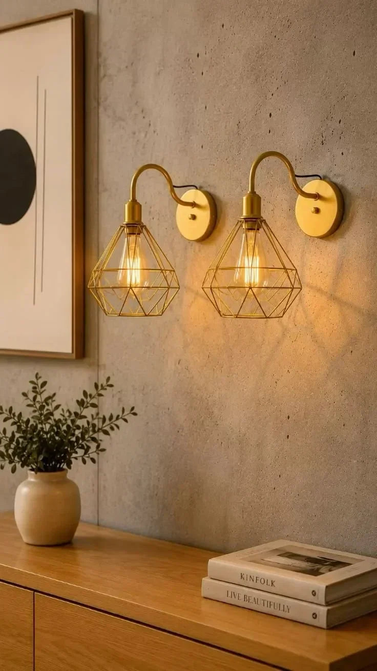 Luminárias parede elevam a decoração sem precisar de reforma