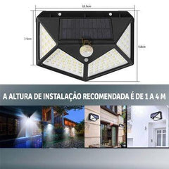 Polideia comprar melhor luminaria solar para jardim barato