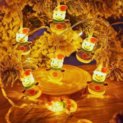 Cortina de Luzes LED Decorativas com Formato de Estrelas e Bolas 1.5M - Cortina de Luzes LED Decorativas com Formato de Estrelas e Bolas 1.5M - Boneco - Polideia