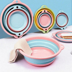 Bacia Retrátil em Silicone 11 Litros - Bacia Retrátil em Silicone 11 Litros - 4 litros - Polideia