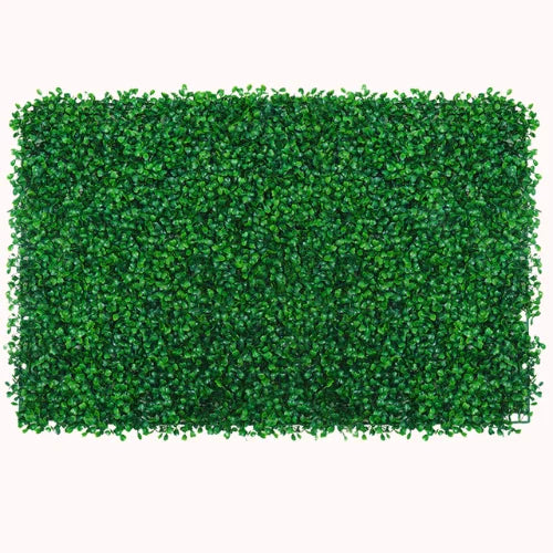 Jardim Vertical Artificial com Flores e Plantas, painel de grama de 40x60cm, resistente a UV, sem manutenção, ideal para decoração interna e externa. Polideia