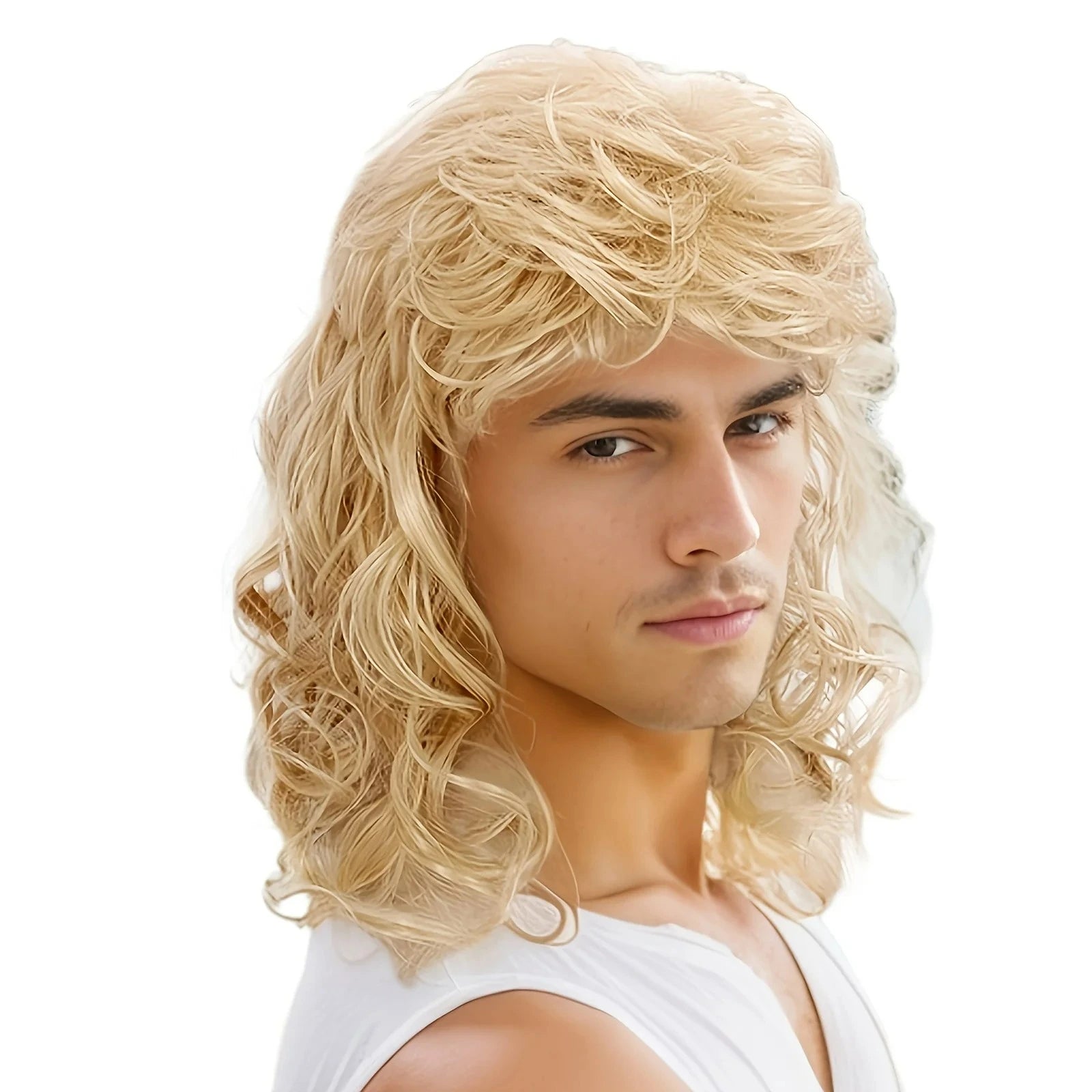 Polideia comprar melhor peruca masculina cabelo humano barato preço peruca masculino cabelo longo cumprido