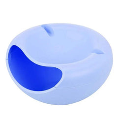 [2 em 1] Petisqueira Plástico - [2 em 1] Petisqueira Plástico - Azul - Polideia